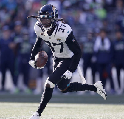 Tre Herndon GAME WORN 10/17/21 Jacksonville Jaguars Nike NFL Jersey 🎽 vs. Miami Dolphins London Game