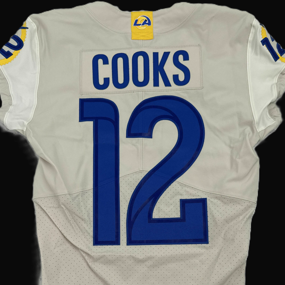 Brandin Cooks GAME-ISSUED💪Los Angeles Rams🐏NFL On-Field Jersey👕Inc. COA📄