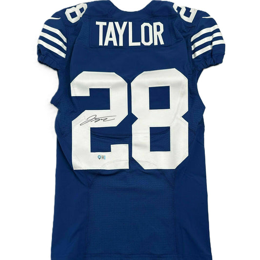 Jonathan Taylor SIGNED TEAM ISSUED Indianapolis Colts Nike NFL Jersey 👕 Inc. COA