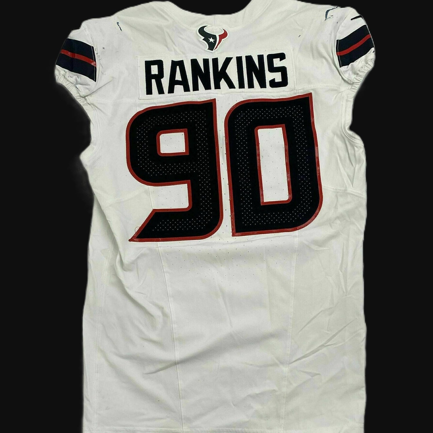 Sheldon Rankins GAME WORN 🔥10/20/25 Houston Texans Nike NFL Jersey 👕 vs Seattle Seahawks Inc. COA