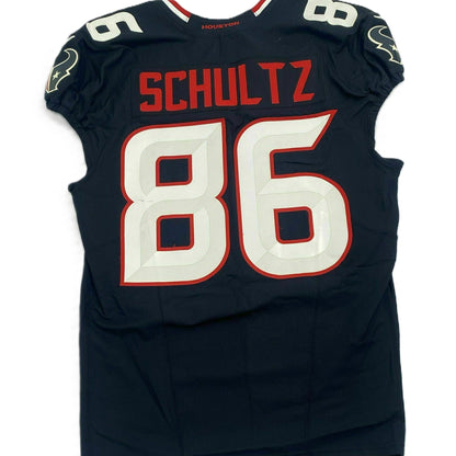 Dalton Schultz GAME WORN 09/07/25 Houston Texans Nike NFL Jersey vs Los Angeles Rams Also includes COA