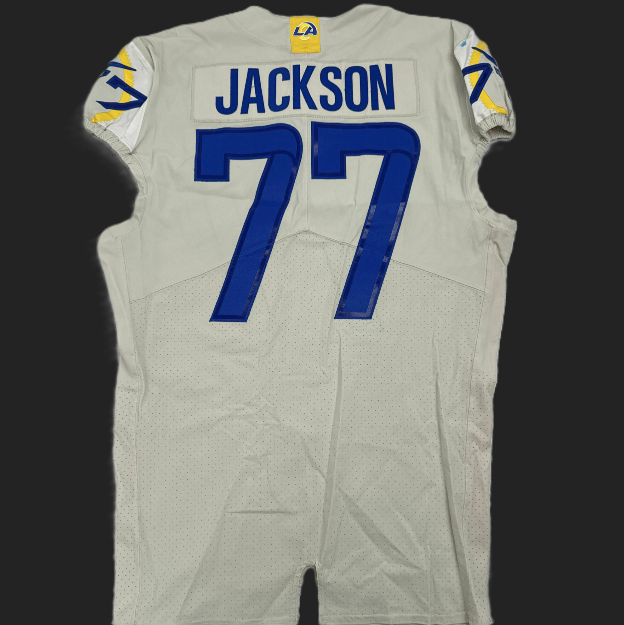 Alaric Jackson GAME ISSUED Los Angeles Rams Nike NFL On-Field Jersey 👕 Inc. COA 🔥
