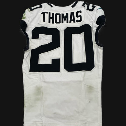 Daniel Thomas GAME WORN 💪 12/22/2024 Jacksonville Jaguars 🐆 Nike NFL Jersey 👕 vs. Las Vegas Raiders