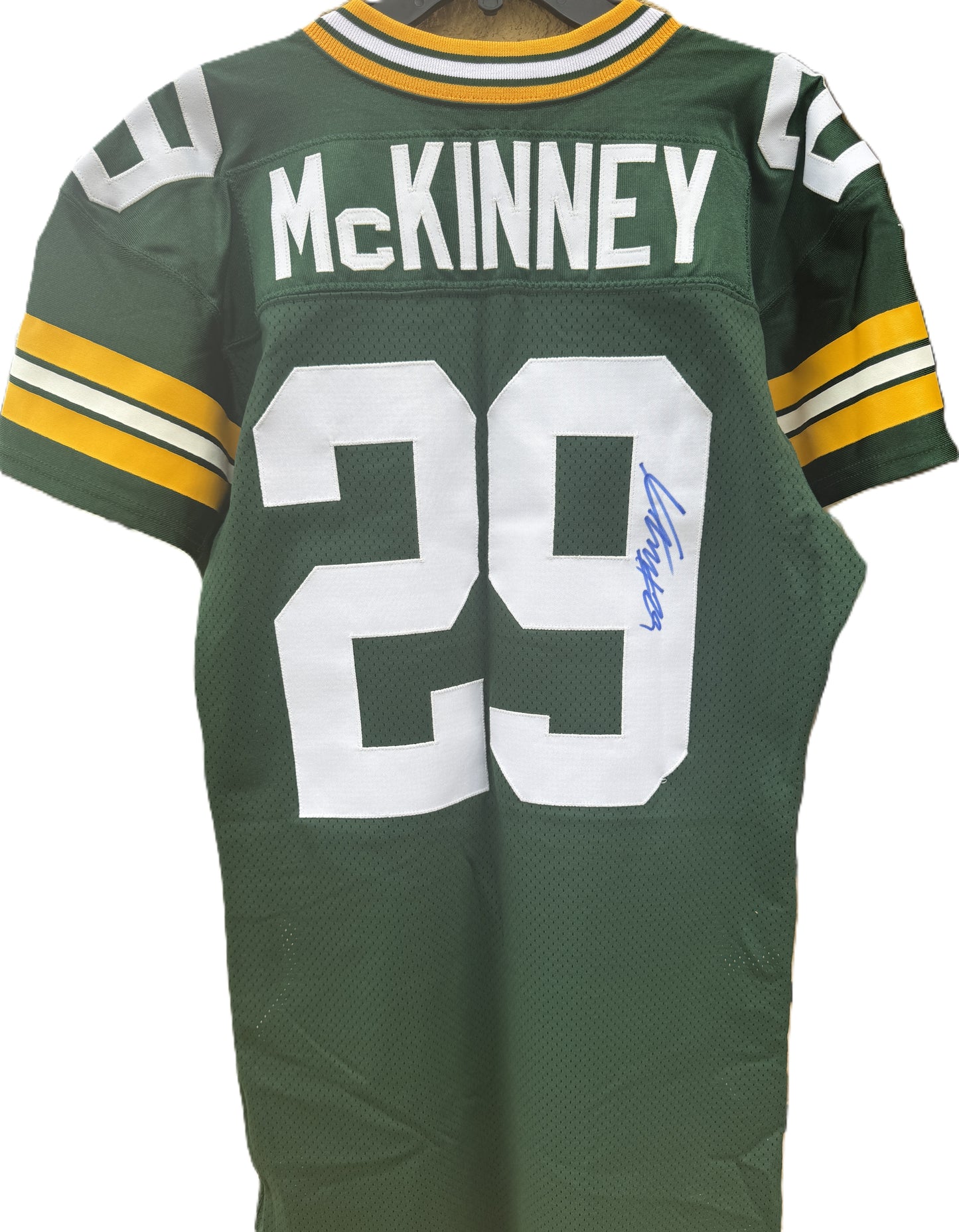 Xavier McKinney Hand SIGNED ✍️ and TEAM-ISSUED 💪 Green Bay Packers Authentic NFL Jersey👕Also includes PSA Authentication 📏