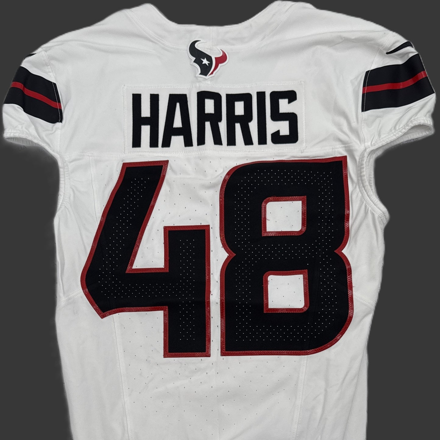 Christian Harris GAME WORN 💪 09/15/25 Houston Texans Nike NFL Jersey 🎽 vs. Tampa Bay Buccaneers