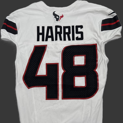 Christian Harris GAME WORN 💪 09/15/25 Houston Texans Nike NFL Jersey 🎽 vs. Tampa Bay Buccaneers