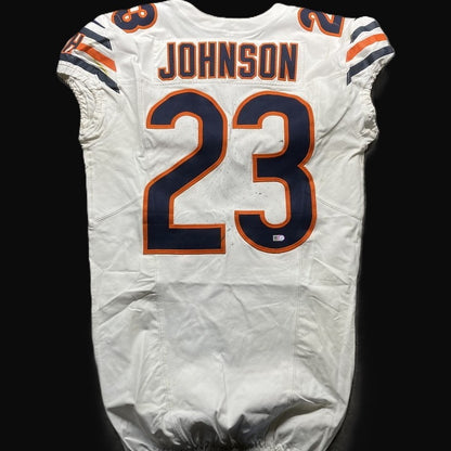 Roschon Johnson GAME WORN 10/27/24 PHOTO MATCHED Chicago Bears Nike NFL Jersey vs Washington Commanders Also includes COA 🛡️