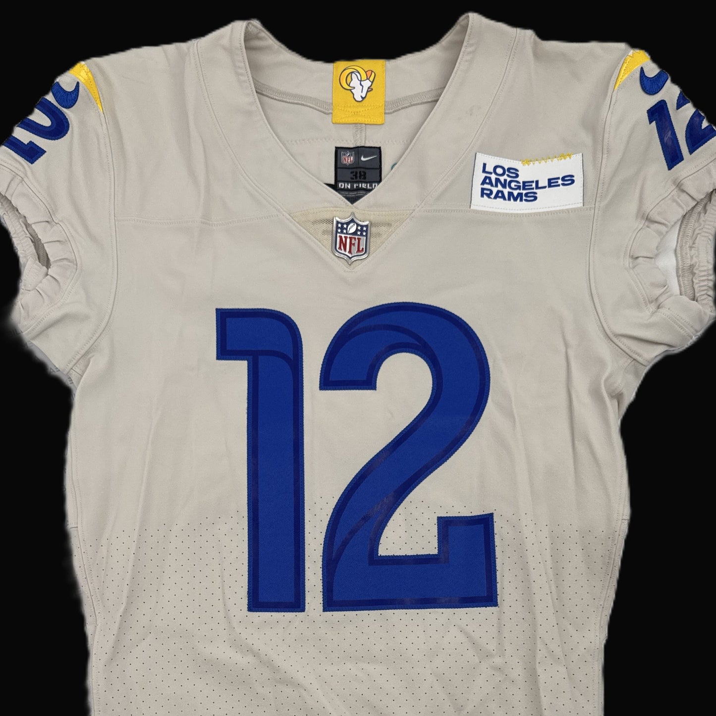 Brandin Cooks GAME-ISSUED💪Los Angeles Rams🐏NFL On-Field Jersey👕Inc. COA📄