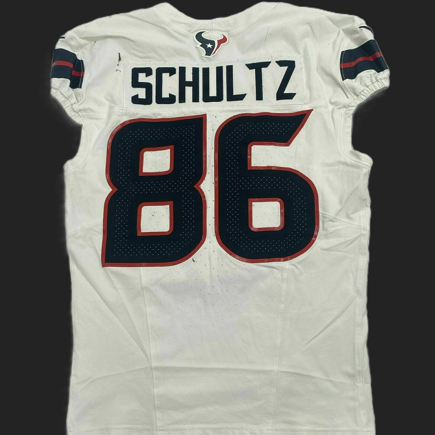 Dalton Schultz GAME WORN 09/21/25 Houston Texans Nike NFL Jersey vs Jacksonville Jaguars Also Includes Certificate of Authenticity