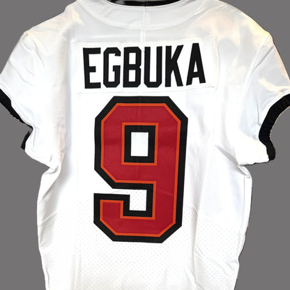 Emeka Egbuka GAME-ISSUED Tampa Bay Buccaneers On-Field Nike NFL Jersey🎽(White)