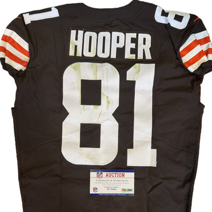 Austin Hooper GAME-WORN 11/15/20💪PHOTO-MATCHED📸Cleveland Browns NFL Jersey👕vs. Houston Texans