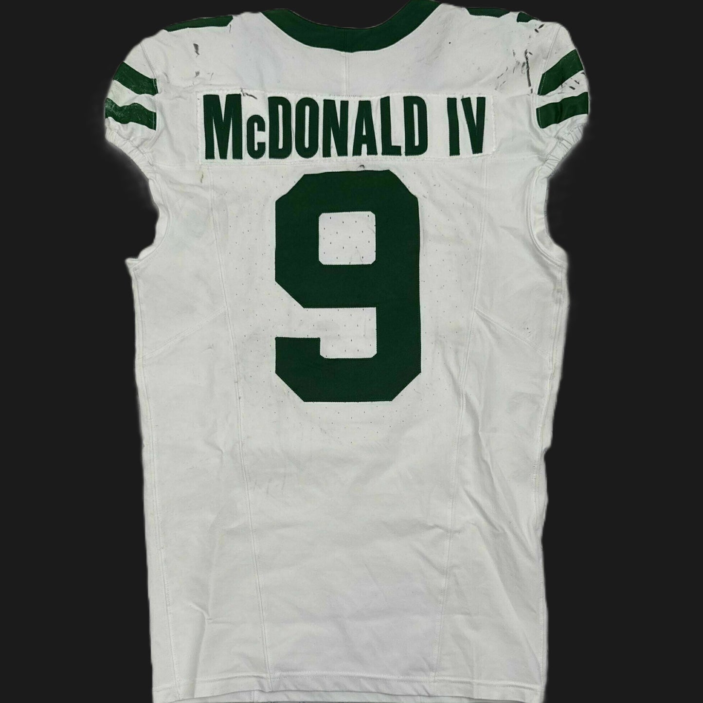Will McDonald IV GAME WORN 💪 11/23/2025 New York Jets NFL Jersey 👕 vs Baltimore Ravens Also Includes Certificate of Authenticity 🛡️