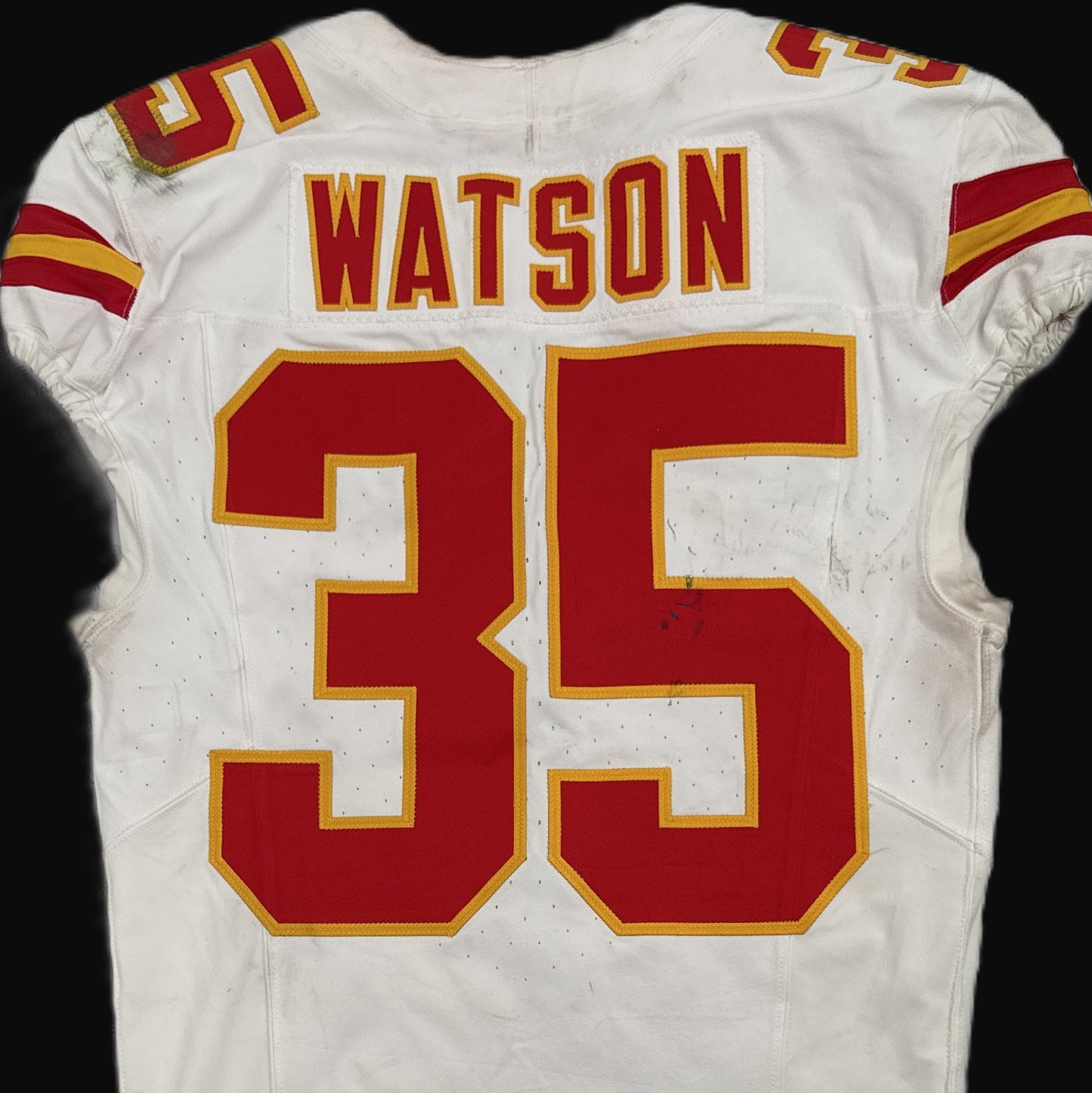 Jaylen Watson GAME WORN 💪 10/06/25 Kansas City Chiefs NFL Jersey 🎽 vs. Jaguars inc. COA 🛡️