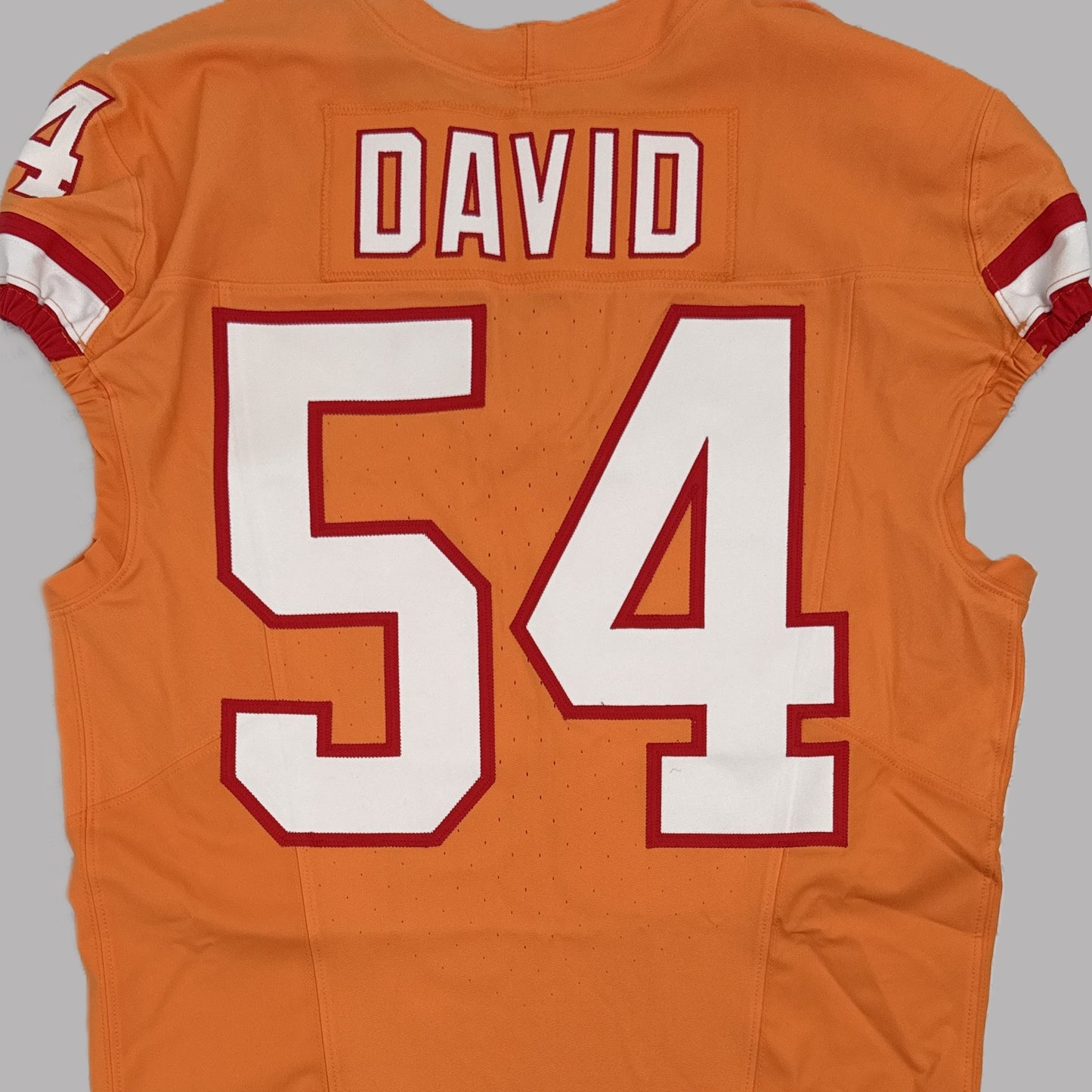 Lavonte David TEAM ISSUED Tampa Bay Buccaneers On-Field NFL Creamsicle 🟧 Jersey Inc.COA