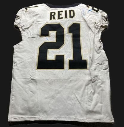 Justin Reid GAME WORN 💪 11/02/25 PHOTO MATCHED 📸 Saints NFL Jersey 🎽 vs Rams Includes Proof of Authenticity 🛡️