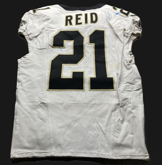 Justin Reid GAME WORN 💪 11/02/25 PHOTO MATCHED 📸 Saints NFL Jersey 🎽 vs Rams Includes Proof of Authenticity 🛡️
