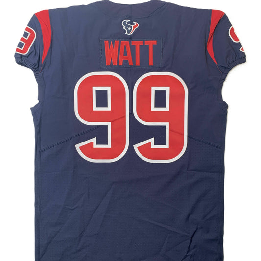 J.J. Watt TEAM / GAME ISSUED Color Rush 🎨 Houston Texans Nike NFL Jersey Inc COA 🛡️