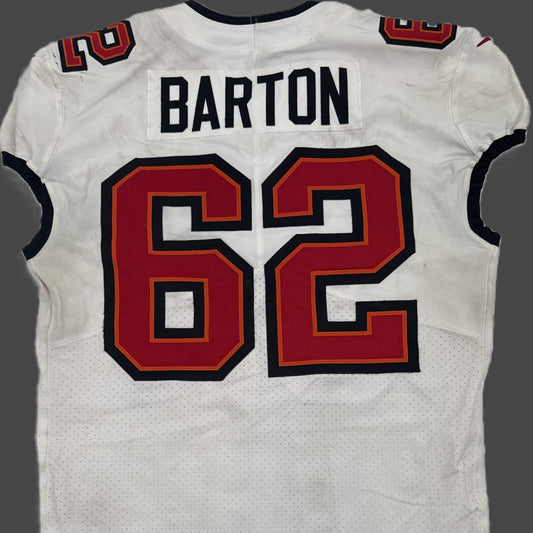 Graham Barton GAME-WORN💪09/23/25 Buccaneers On-Field NFL Jersey👕vs.Eagles🦅