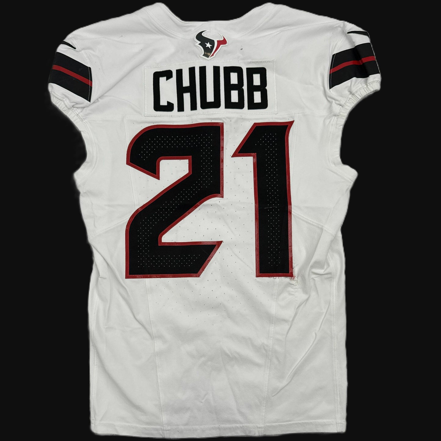 Nick Chubb GAME WORN 💪 09/15/25 Houston Texans Nike NFL Jersey 🎽vs. Tampa Bay Buccaneers - COA also included
