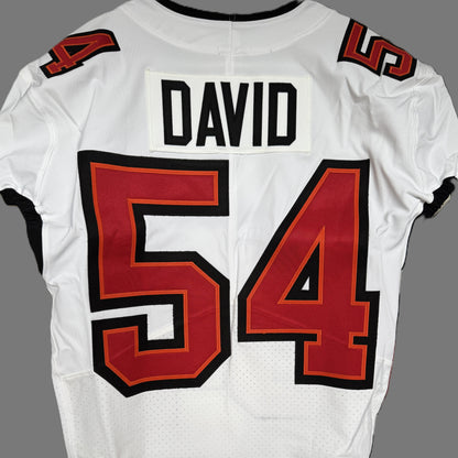 Lavonte David TEAM-ISSUED💪Tampa Bay Buccaneers🏴‍☠On-Field Nike NFL Jersey🎽White