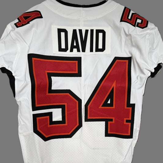 Lavonte David TEAM-ISSUED💪Tampa Bay Buccaneers🏴‍☠On-Field Nike NFL Jersey🎽White