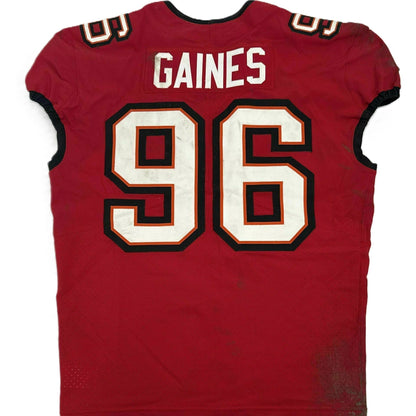Greg Gaines GAME WORN 12/07/25 Tampa Bay Buccaneers OnField NFL Jersey vs New Orleans Saints Also includes COA 🛡️