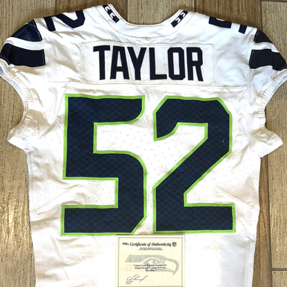 Darrell Taylor GAME-WORN💪09/17/2023 Seahawks Nike NFL Jersey👕vs. Detriot Lions🦁includes COA