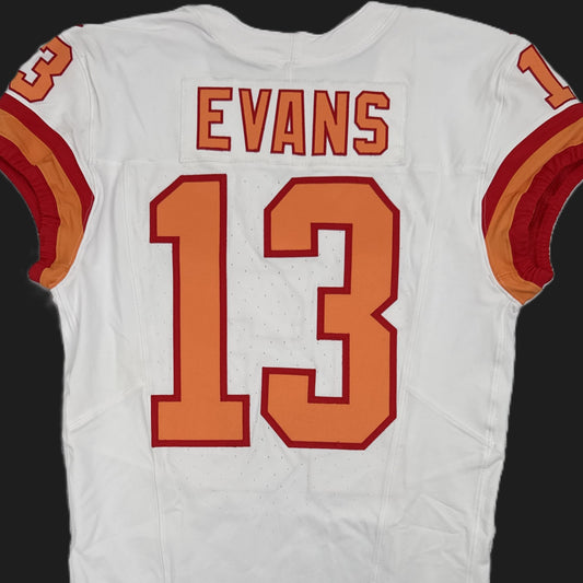 Mike Evans GAME-ISSUED🔥Tampa Bay Buccaneers Nike NFL Iconic 1976 Jersey👕 Inc. 50 Seasons Patch