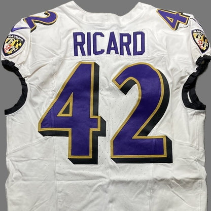 Patrick Ricard GAME-WORN💪10/06/24 PHOTO-MATCHED📸Baltimore Ravens💜NFL Jersey victory vs.Bengals