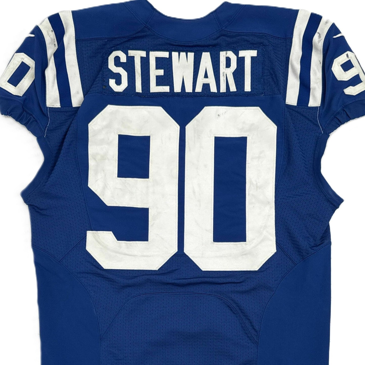 Grover Stewart GAME WORN 💪 Indianapolis Colts 🐎 Nike On-Field NFL Jersey 👕 COA also included 🛡️