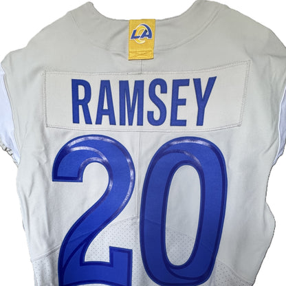Jalen Ramsey TEAM ISSUED Los Angeles Rams Nike NFL On-Field Jersey 👕 Inc. COA 📄