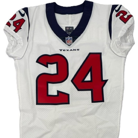 Derek Stingley Jr Team Issued Houston Texans 🐂 Nike NFL Jersey Also includes COA 🛡️