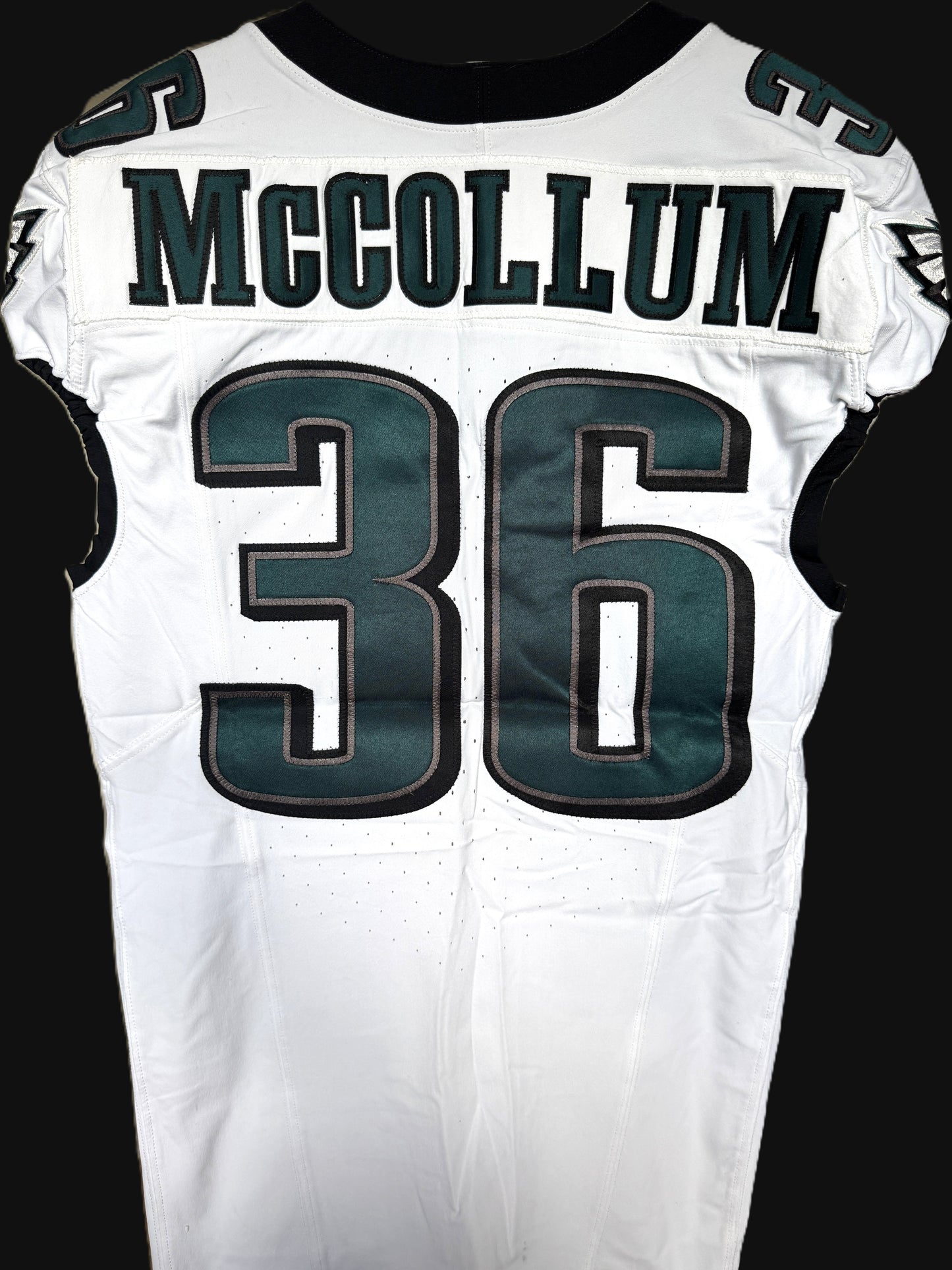 Tristan McCollum GAME WORN💪09/06/2024 Philadelphia Eagles🦅Nike NFL Jersey👕vs. Green Bay Packers in São Paulo Brazil 🇧🇷