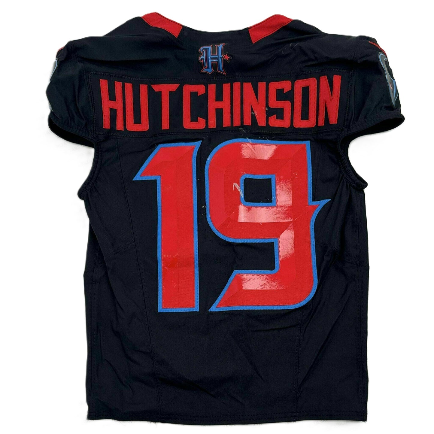 Xavier Hutchinson GAME WORN 10/26/25 Houston Texans NFL Jersey 👕 vs San Fransisco 49ers. Also includes COA