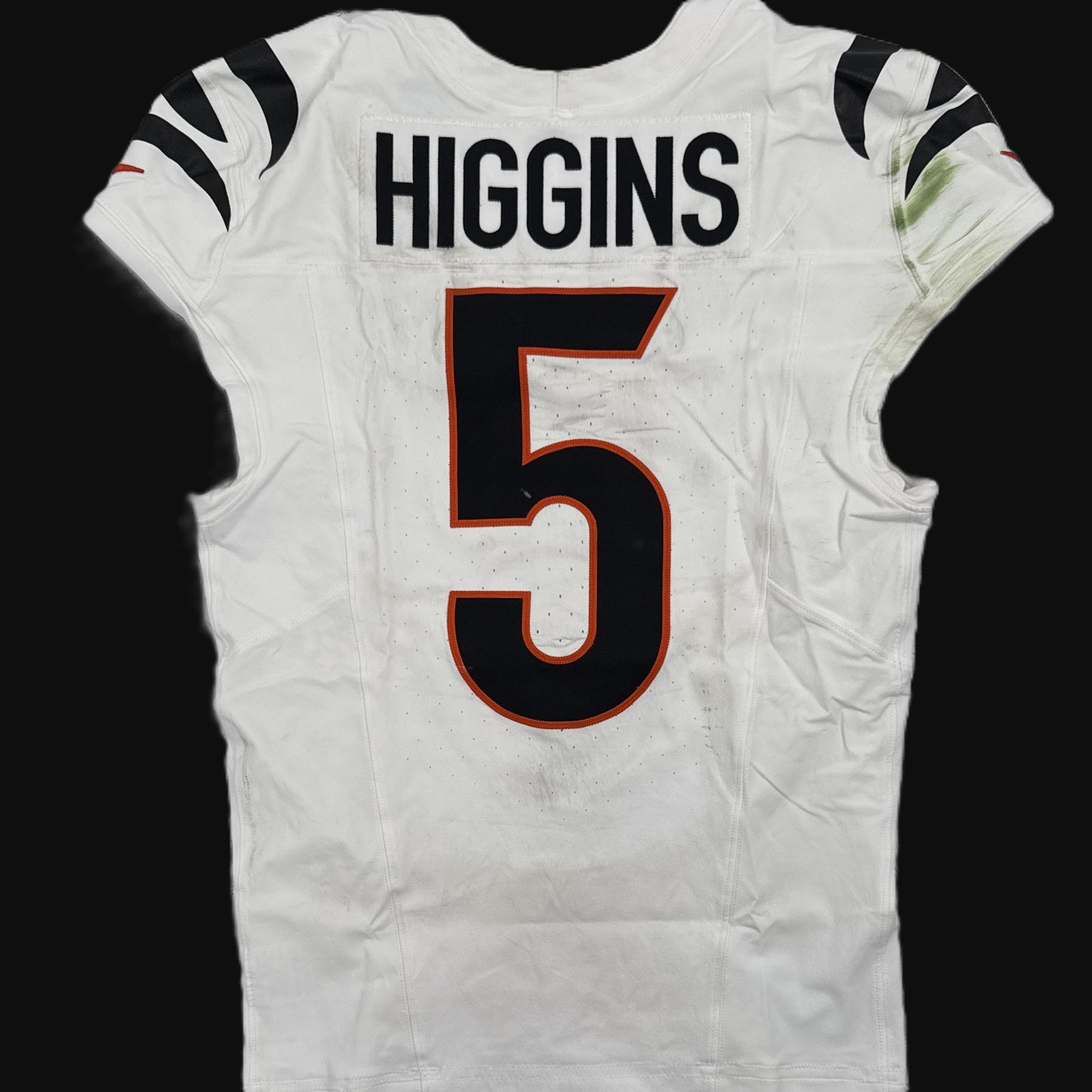 Tee Higgins GAME WORN/USED 09/07/25💪Cincinnati Bengals🐅NFL Jersey vs Cleveland Browns