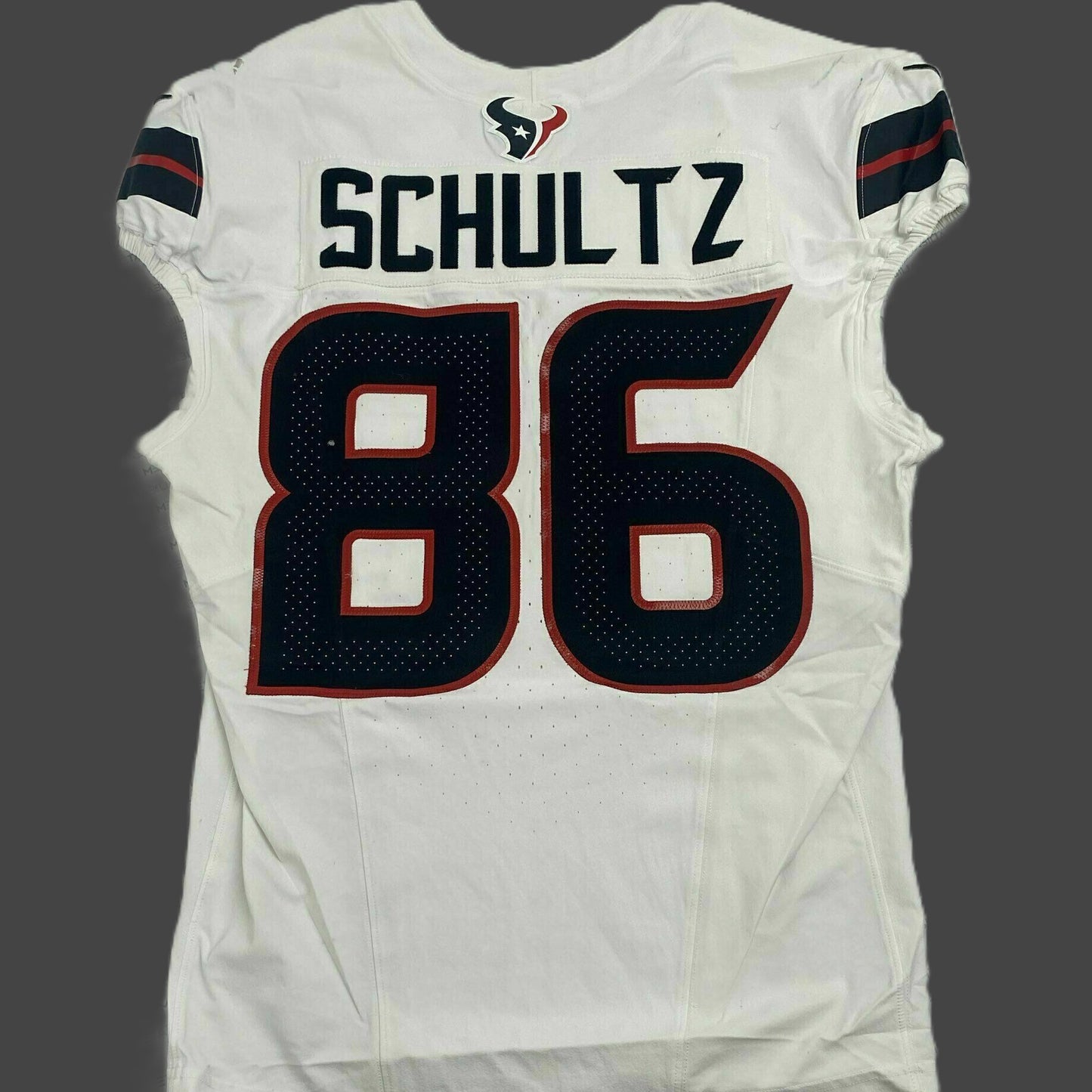 Dalton Schultz GAME WORN 11/16/25 Houston Texans 🐂 Nike NFL Jersey 👕 vs Tennessee Titans Also includes COA