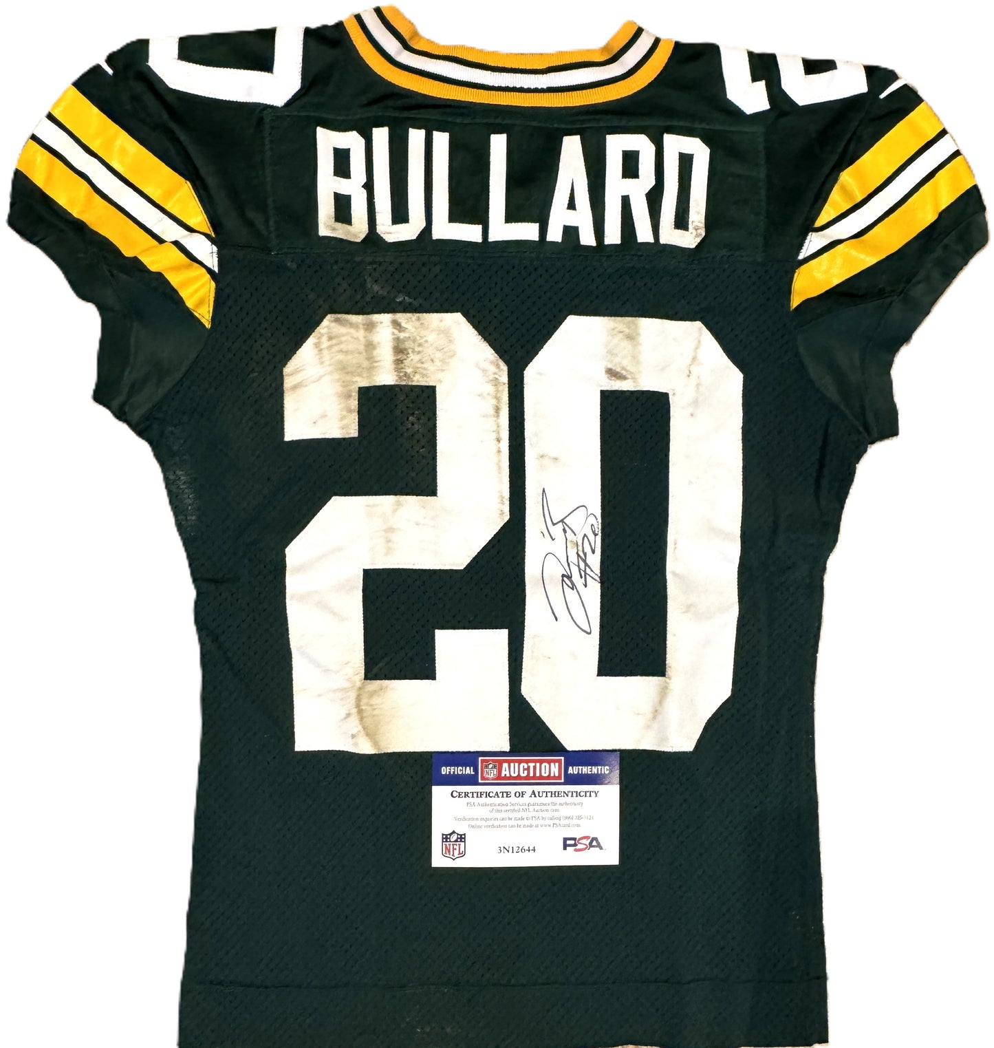 Javon Bullard GAME WORN 💪 01/05/25 and Signed ✍️ Packers Jersey 👕 vs. Chicago Bears 🐻 Also includes PSA Authenticity 🛡️