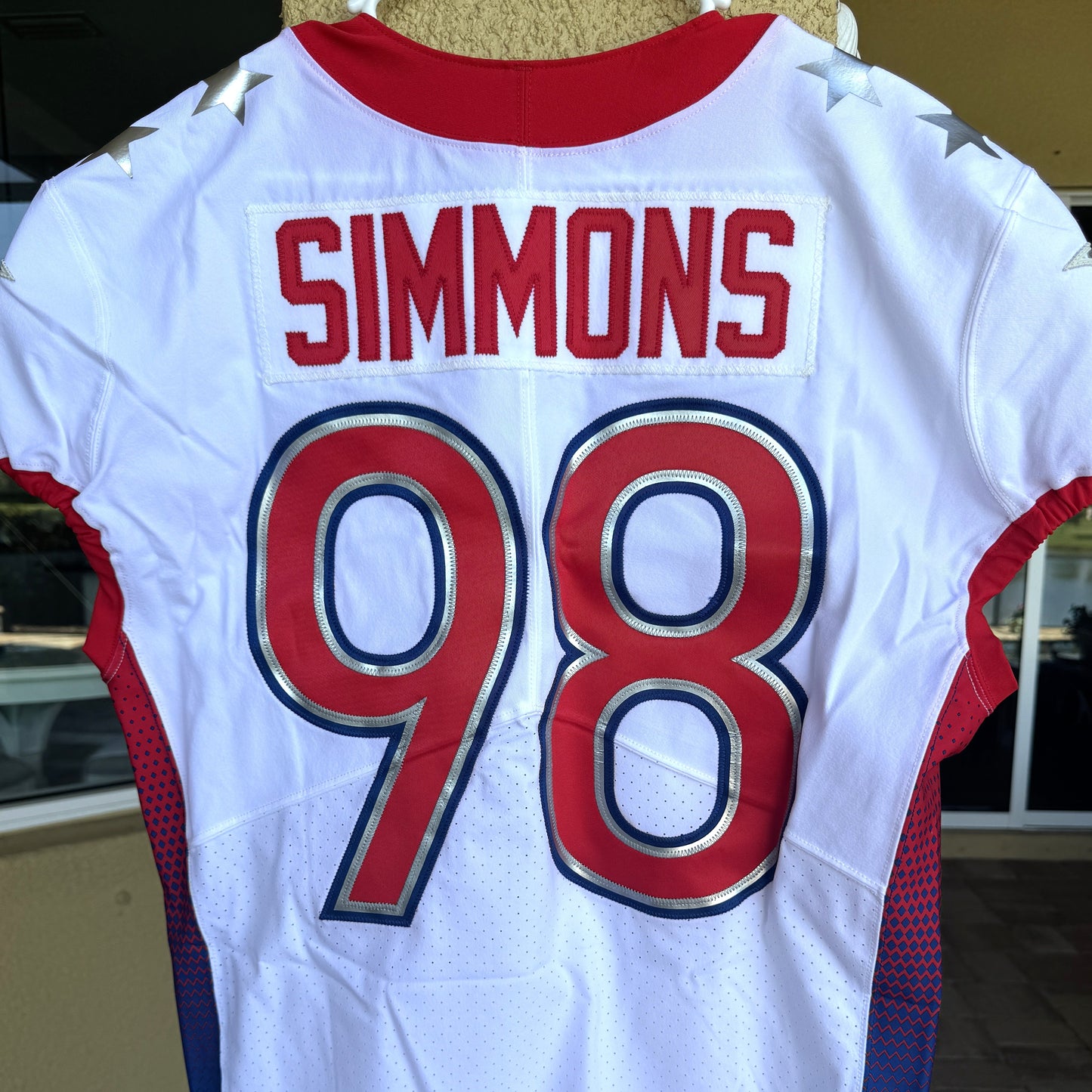 Jeffery Simmons GAME ISSUED 2022 Pro Bowl 💥 Tennessee Titans NFL Nike Jersey 👕 Includes Certificate of Authentication 🛡️
