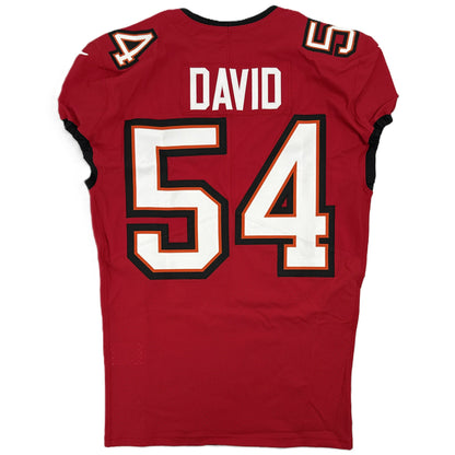 Lavonte David GAME ISSUED Tampa Bay Buccaneers Nike On-Field NFL Jersey Inc. COA