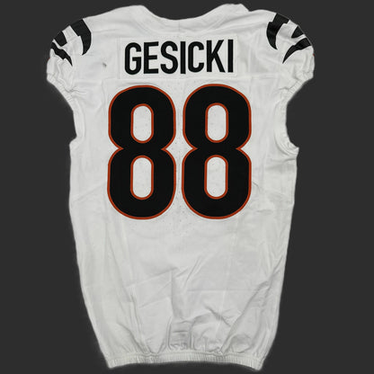 Mike Gesicki GAME WORN 09/21/25 💪 Cincinnati Bengals 🐅 NFL Jersey vs Minnesota Vikings Also Includes Certificate of Authenticity
