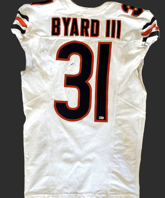 Kevin Byard III GAME WORN 09/14/25 PHOTO MATCHED 📸 Chicago Bears Jersey vs Detroit Lions Also includes Proof of Authenticity 🛡️
