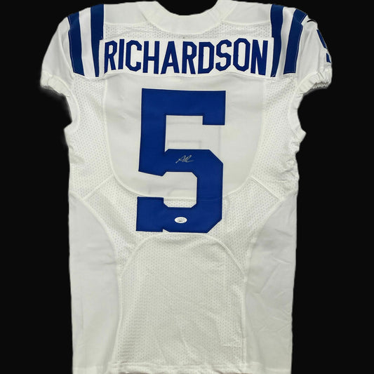 Anthony Richardson HAND SIGNED ✍️TEAM ISSUED 💪 Indianapolis Colts Nike NFL Jersey 👕 Inc. Certificate of Authenticity 📄