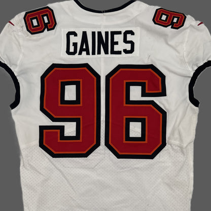 Greg Gaines GAME-WORN 8/23/25 Tampa Bay Buccaneers OnField NFL Jersey vs.Bills