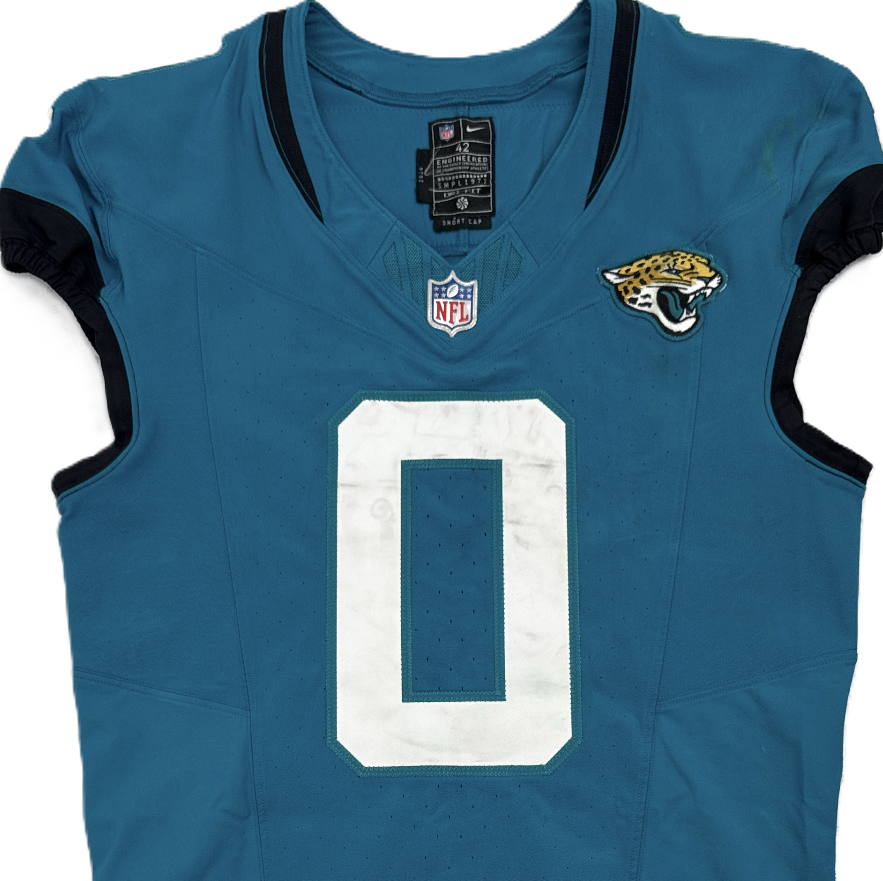 Devin Lloyd GAME-WORN 10/12/25 Jacksonville Jaguars🐆NFL Nike Jersey👕vs. Seahawks
