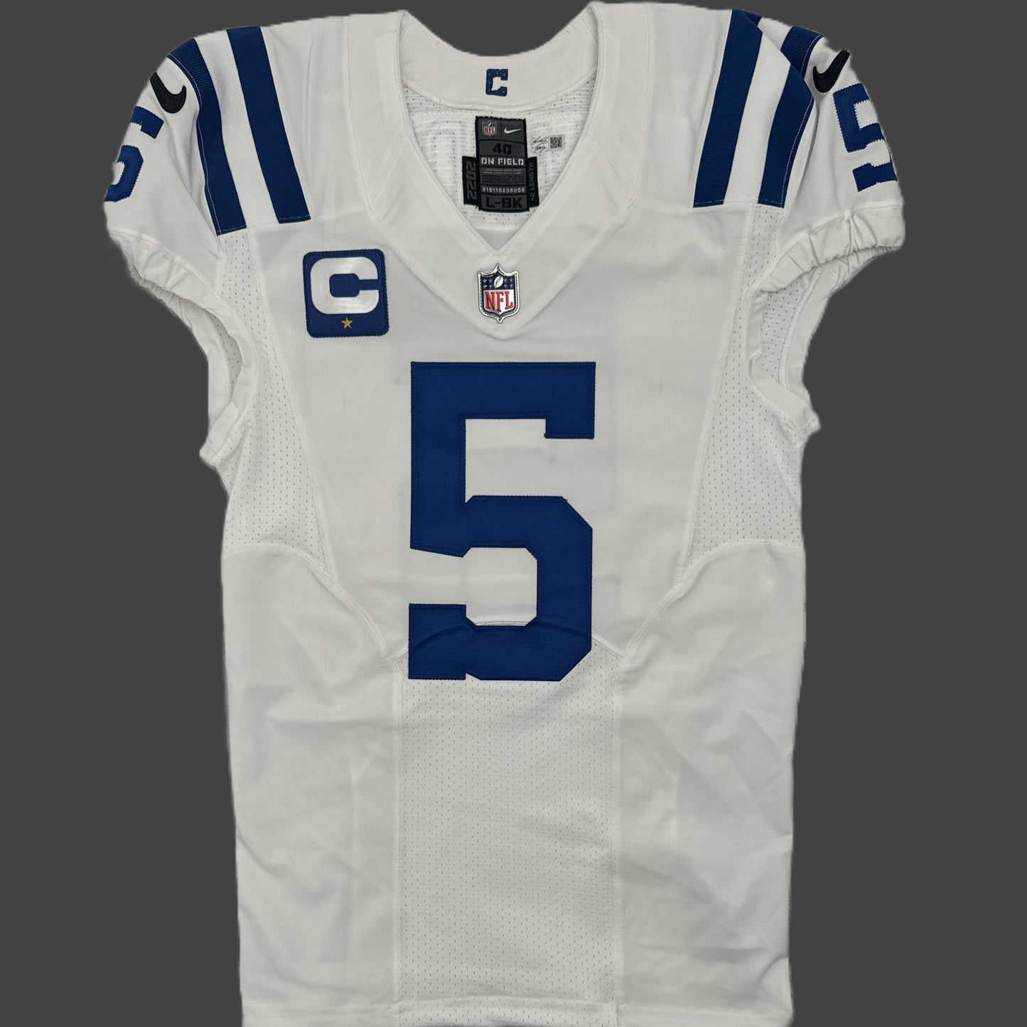 Anthony Richardson GAME ISSUED 💪 Indianapolis Colts Nike NFL Jersey 👕 Includes COA 📄🛡️
