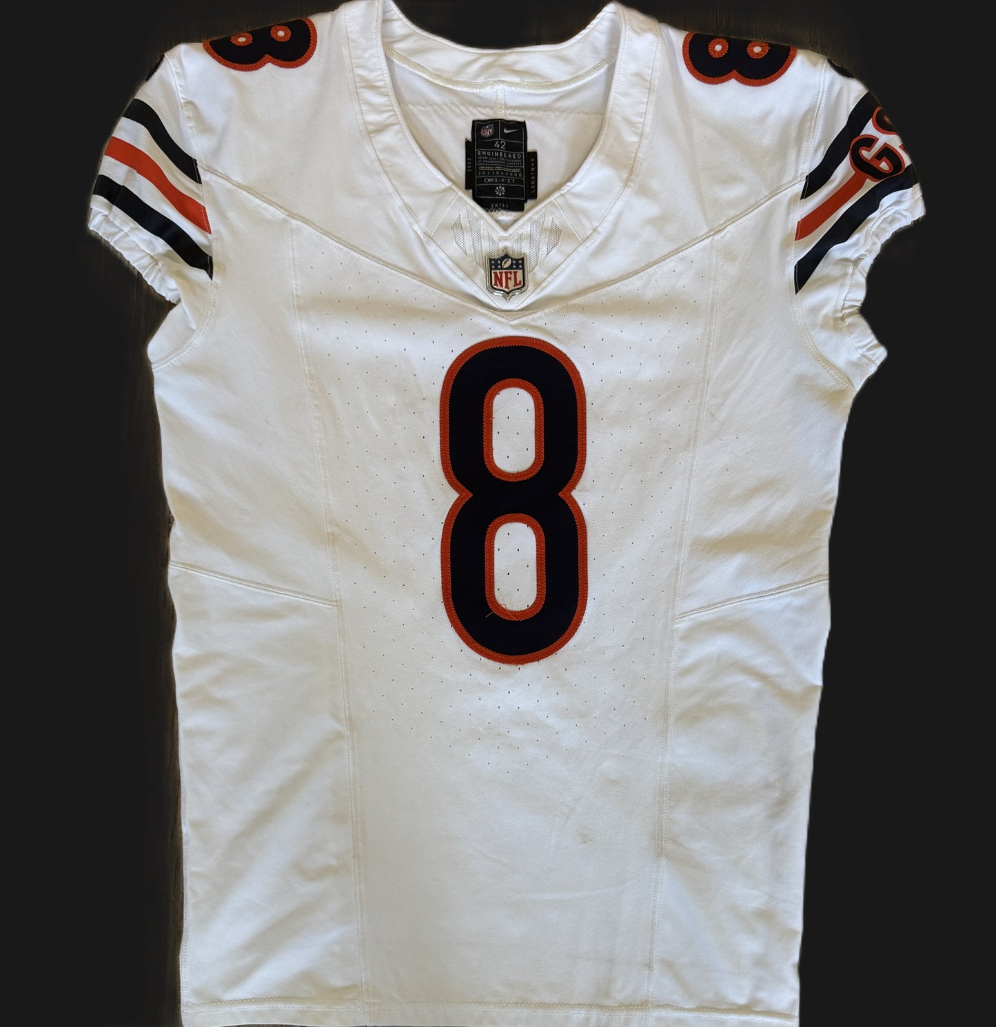 Cairo Santos GAME WORN 💪 09/22/24 Chicago Bears Nike NFL Jersey vs Indianapolis Colts Inc COA 🛡️