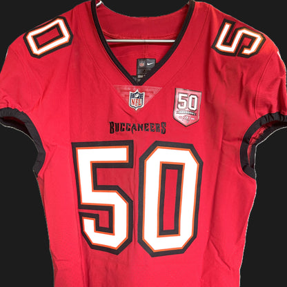Vita Vea GAME ISSUED 🔥Tampa Bay Buccaneers Nike On-Field NFL Jersey 👕 Inc. COA