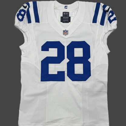 Jonathan Taylor TEAM/GAME ISSUED 💪 Indianapolis Colts Nike NFL Jersey 👕 Also Includes COA 🛡️