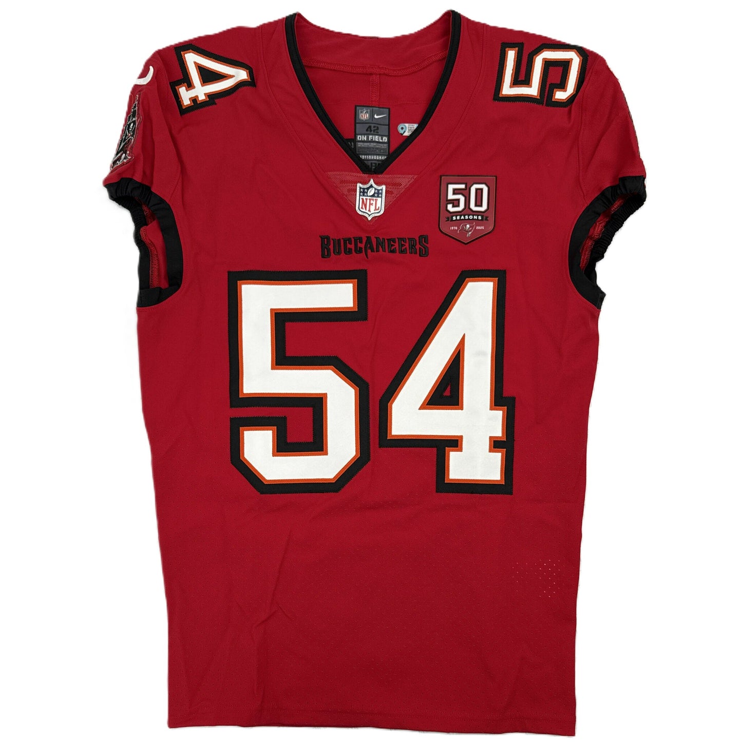 Lavonte David GAME ISSUED Tampa Bay Buccaneers Nike On-Field NFL Jersey Inc. COA