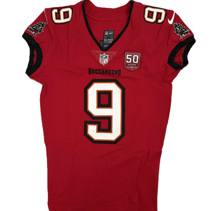Emeka Egbuka GAME ISSUED Tampa Bay Buccaneers Nike On-Field NFL Jersey Inc. COA